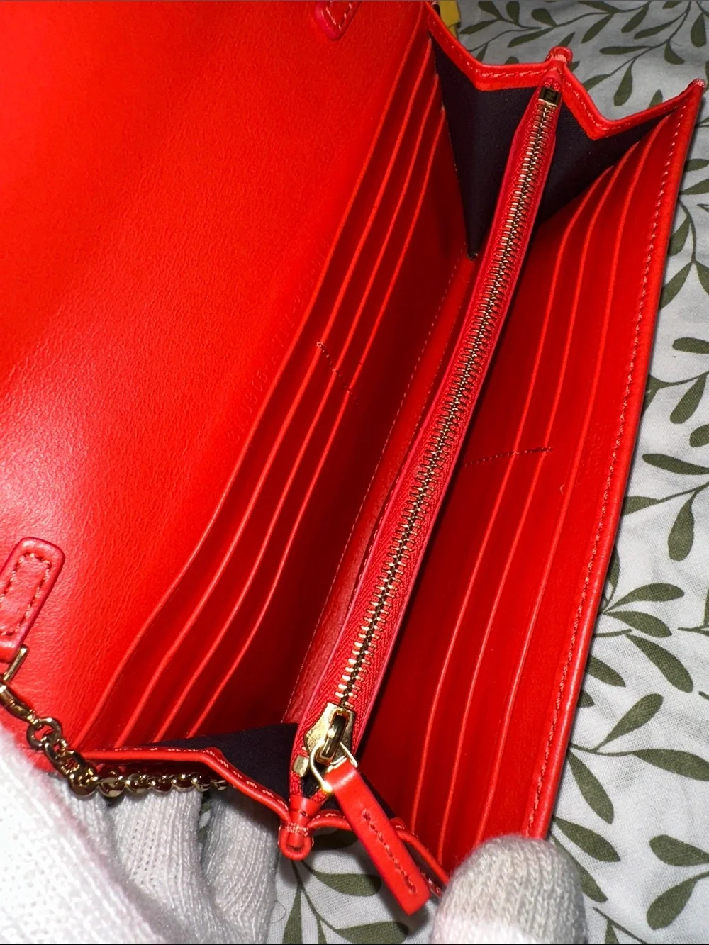 Fendi Coated Canvas/PVC Wallet on Chain - Picture 11 of 15